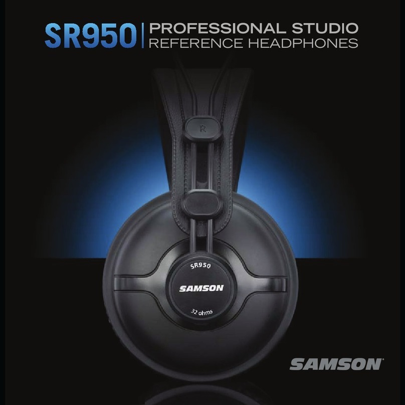 Samson SE950 Manual de usuario