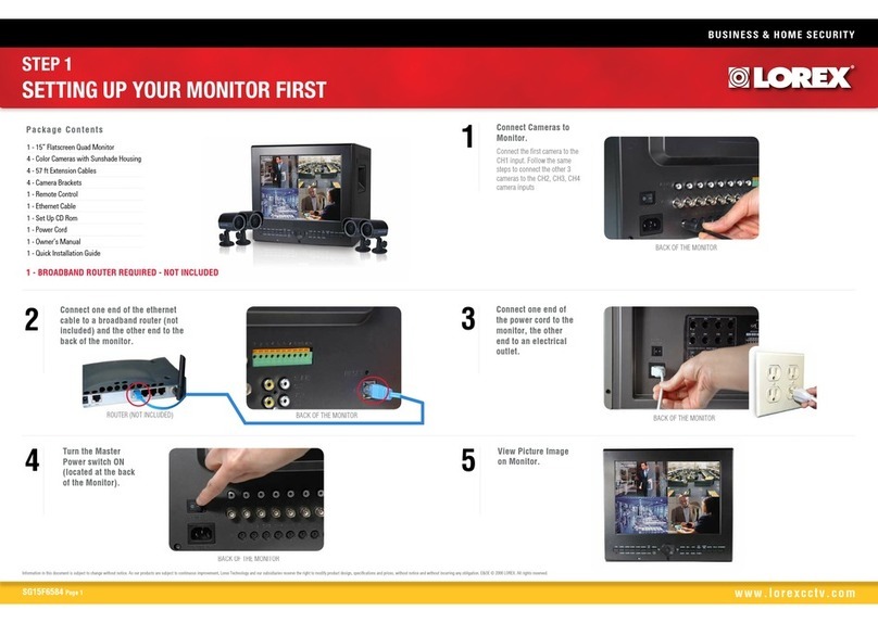Lorex SG15F6584 Manual de usuario