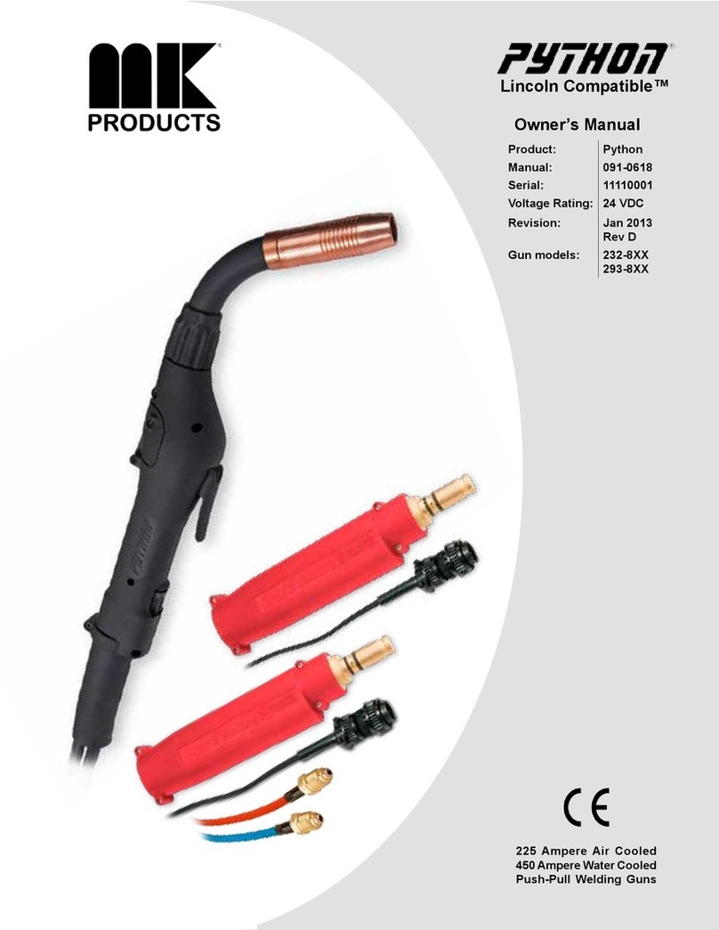 MK Products 232-8 series Manual de usuario