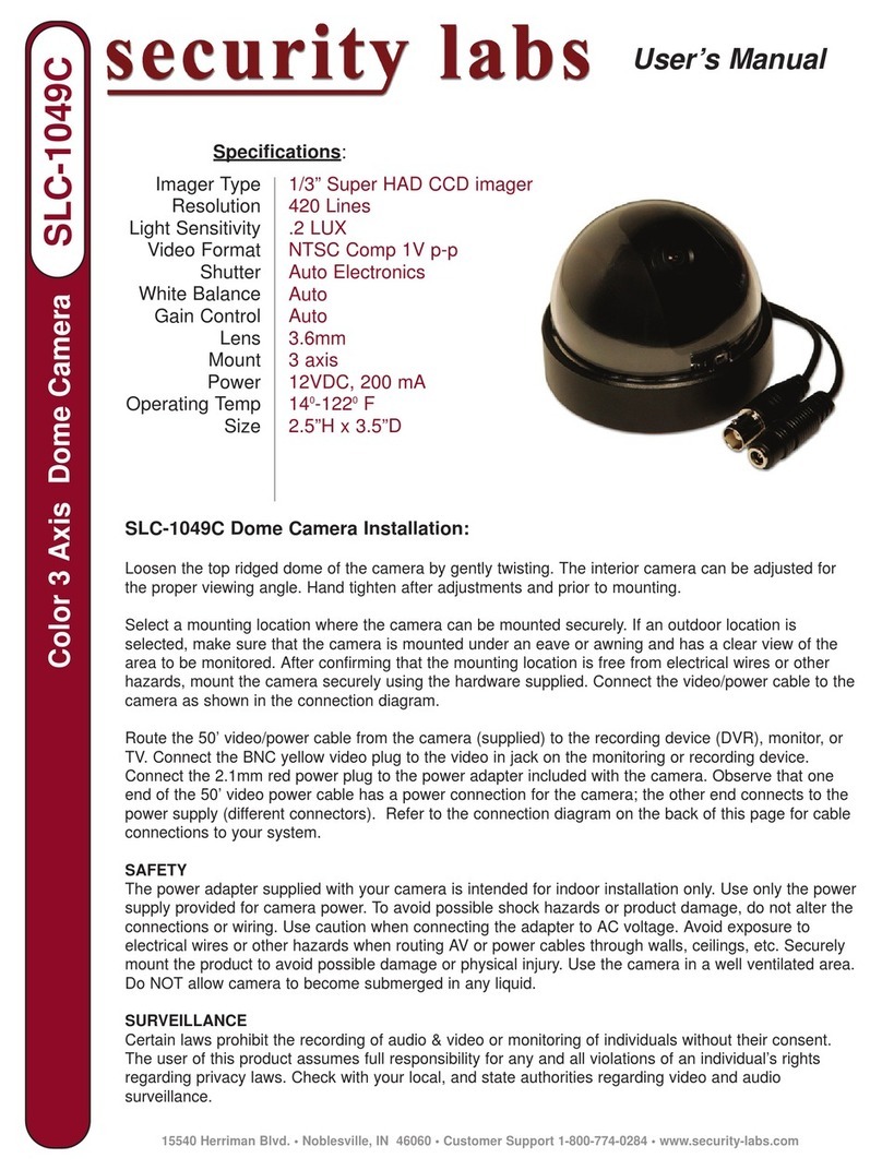 Security Labs SLC-1049C Manual de usuario Security Labs SLC-1049C Manual de usuario