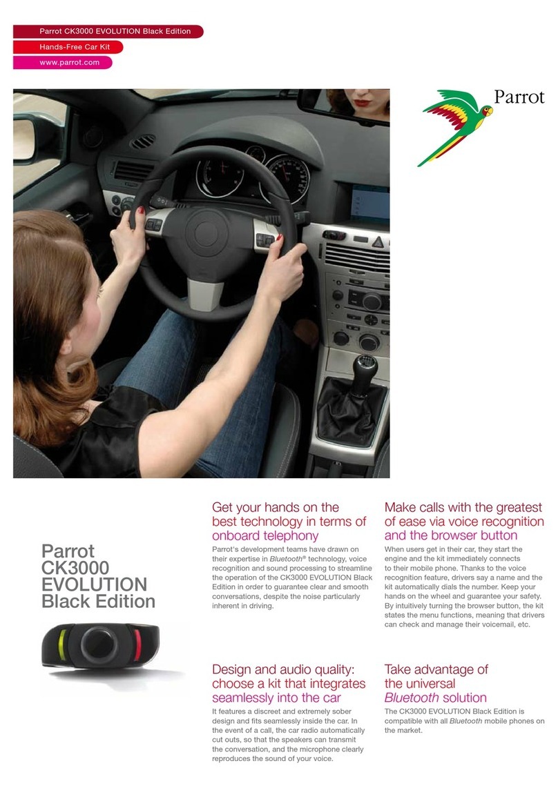 Parrot CK 3000 Evolution Manual de usuario