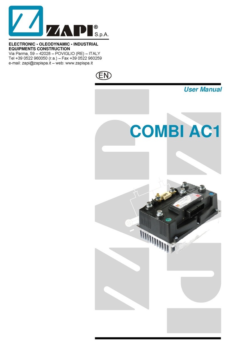 Zapi COMBI AC1 Manual de usuario