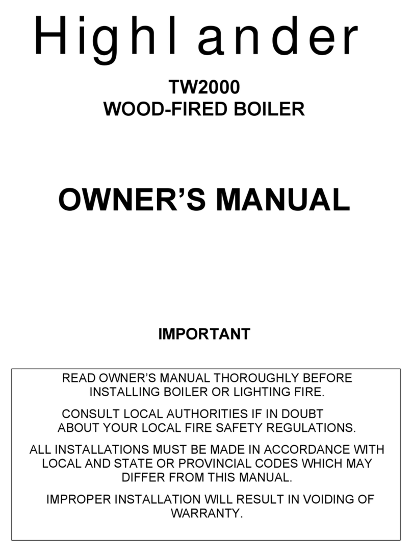 KERR Highlander TW-2000 Manual de usuario