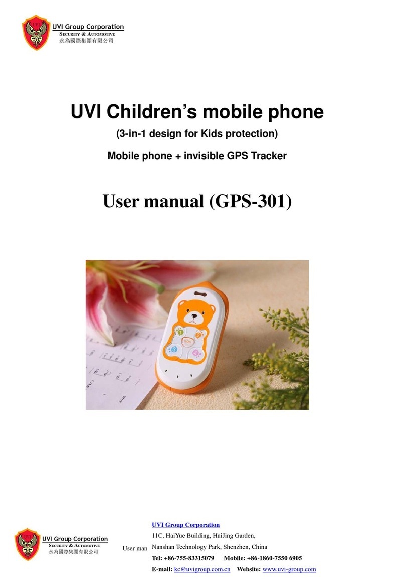 UVI Group GPS-301 Manual de usuario