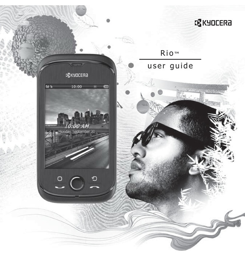 Kyocera Rio E3100 Manual de usuario