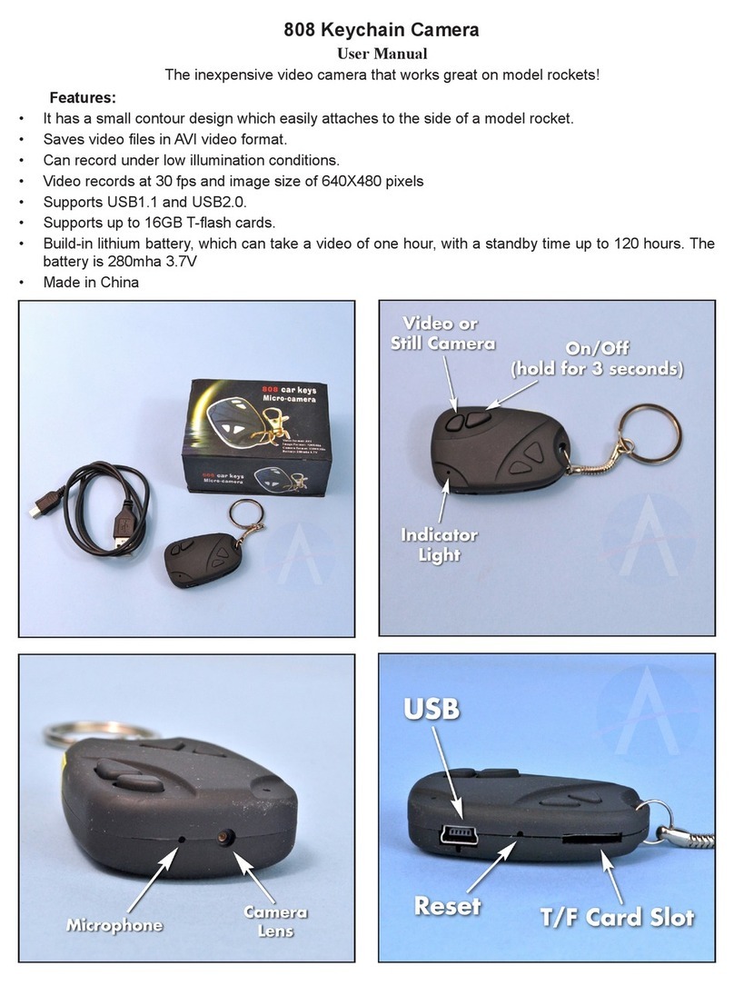 Apogee 808 Keychain Manual de usuario