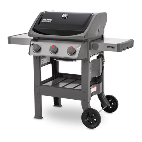 Weber E -210 Manual de usuario
