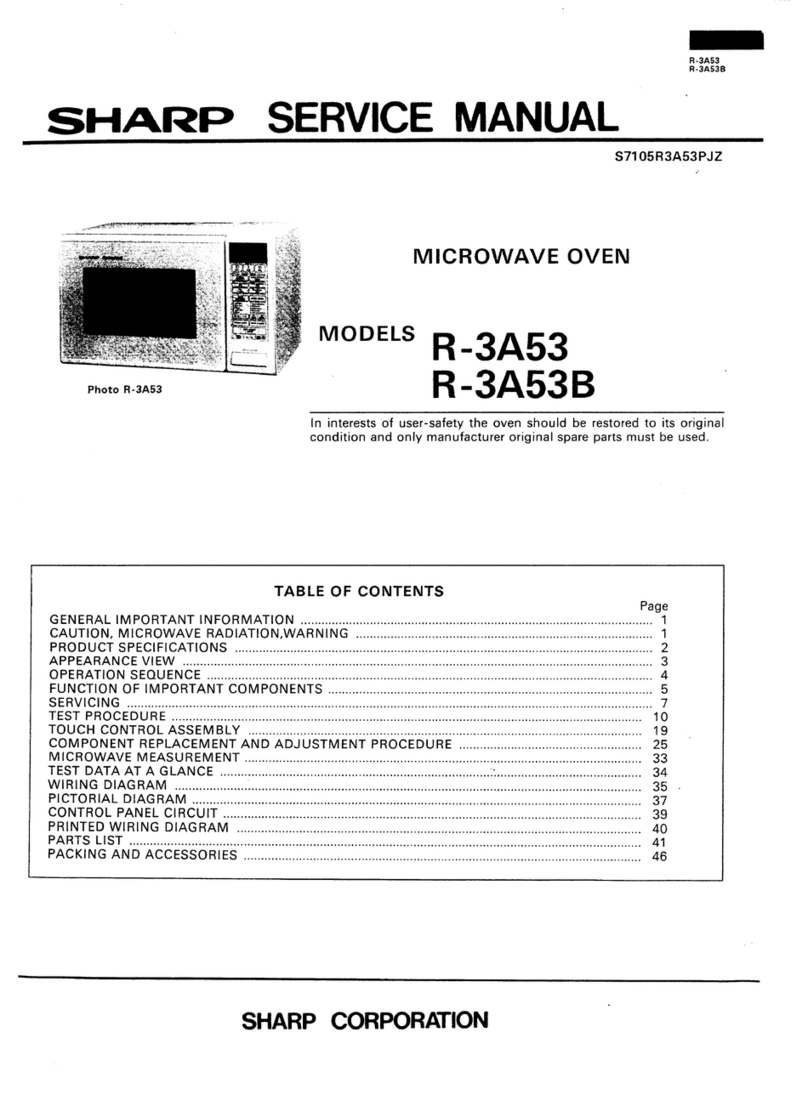 Sharp R-3A53 Manual de usuario