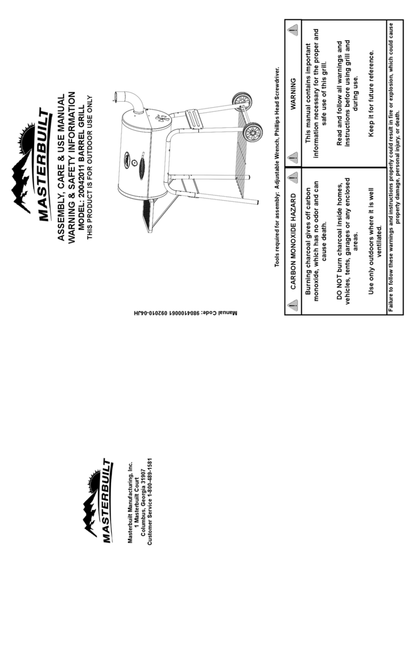 Masterbuilt 20042011 Guía