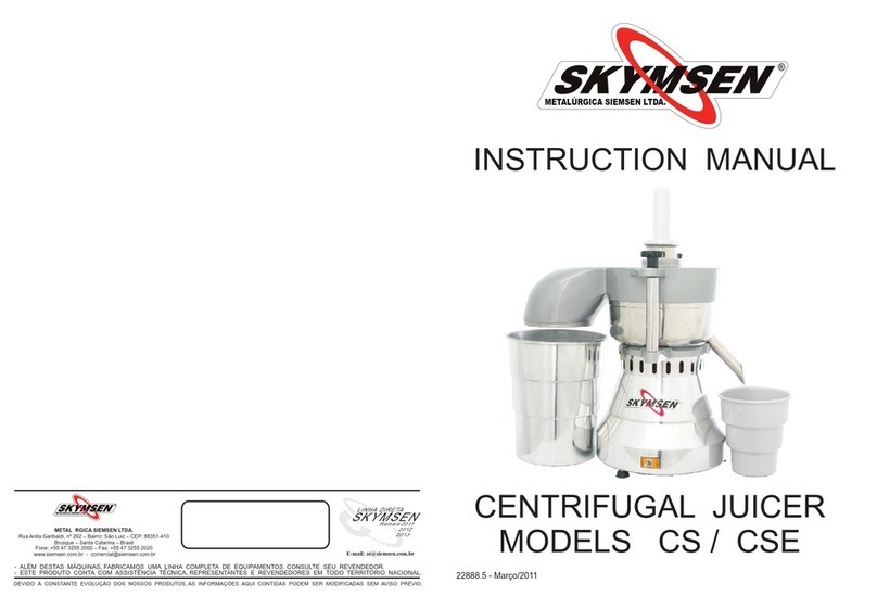 Skymsen CS Manual de usuario