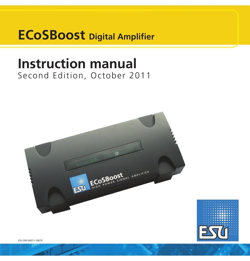 Esu ECoSBoost Manual de usuario Esu ECoSBoost Manual de usuario