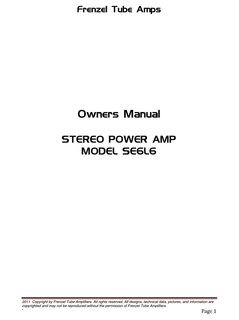 FRENZEL SE6L6 Manual de usuario