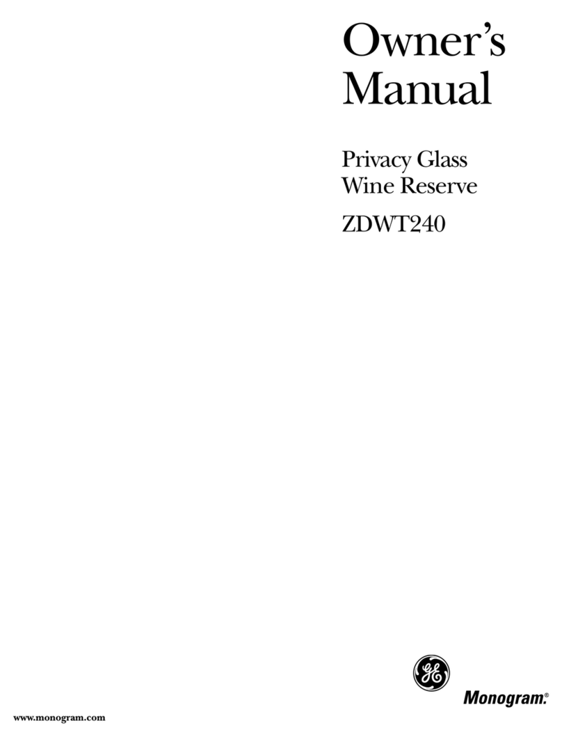 Monogram ZDWT240 Manual de usuario