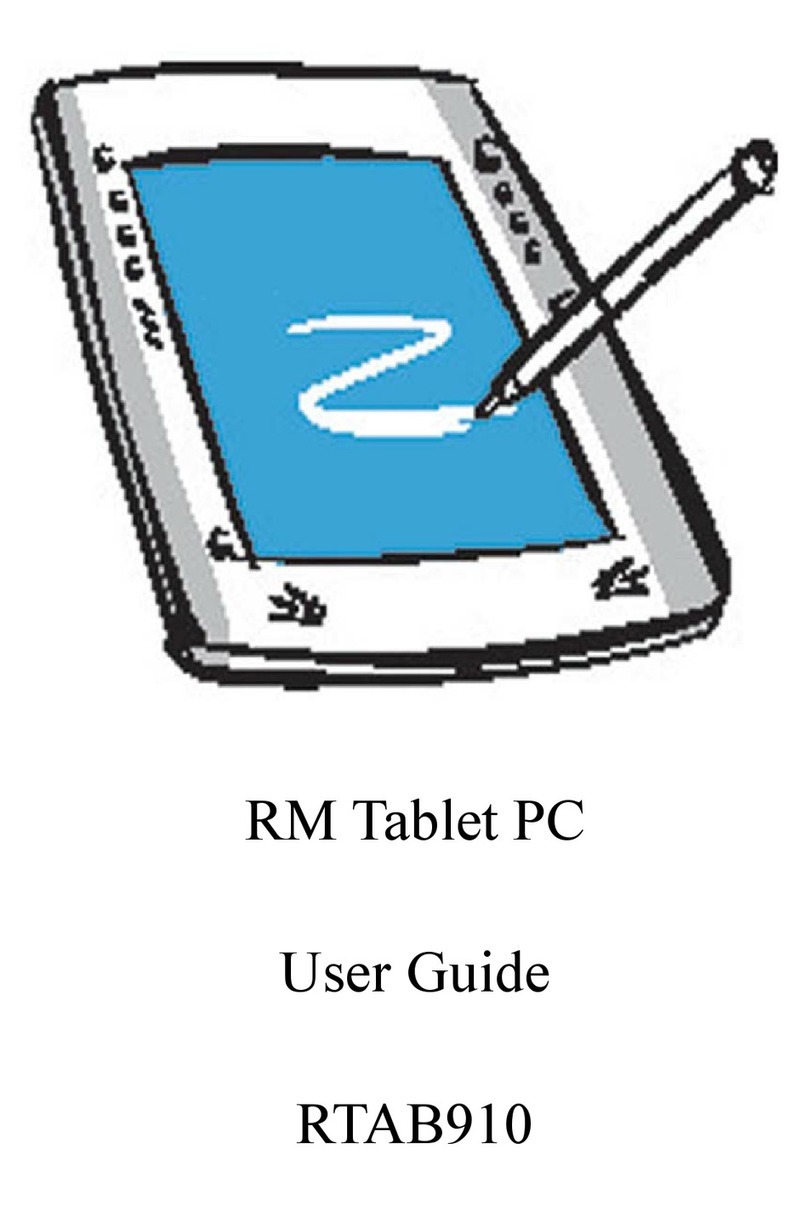 RM Tablet PC Manual de usuario
