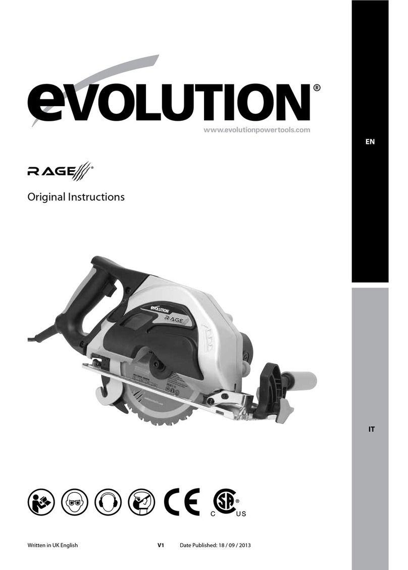 Evolution RAGE Manual de usuario