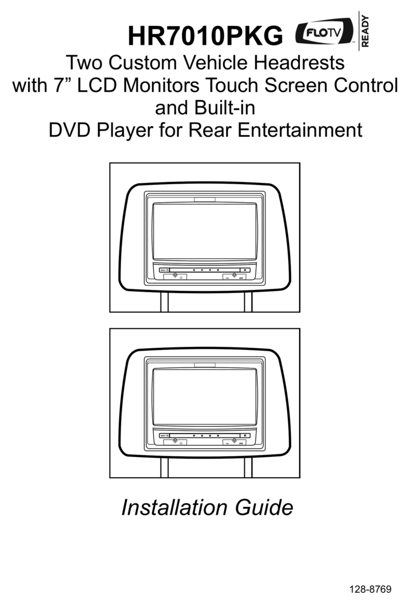 Audiovox Mobile Video HR7010PKG Manual de usuario