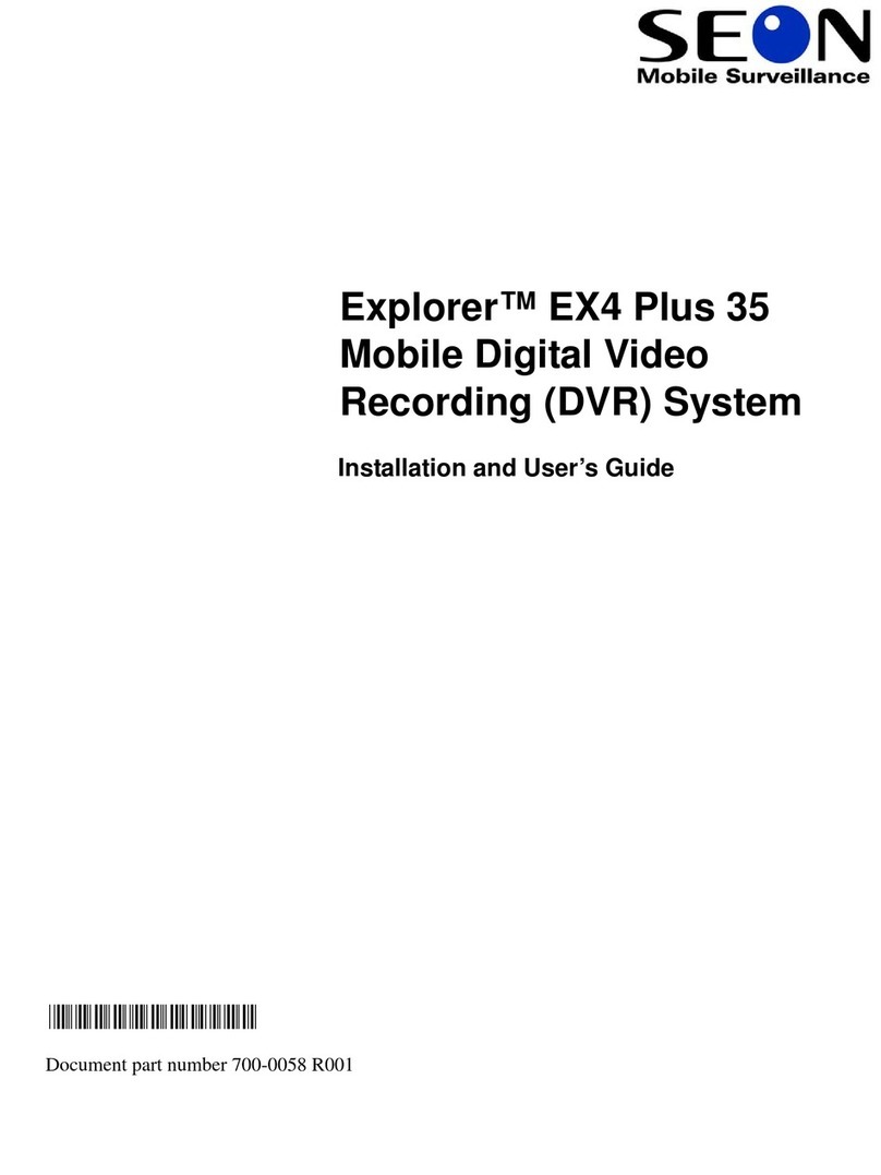 Seon Mobile Surveillance Explorer EX4 Plus 35 System Manual de usuario