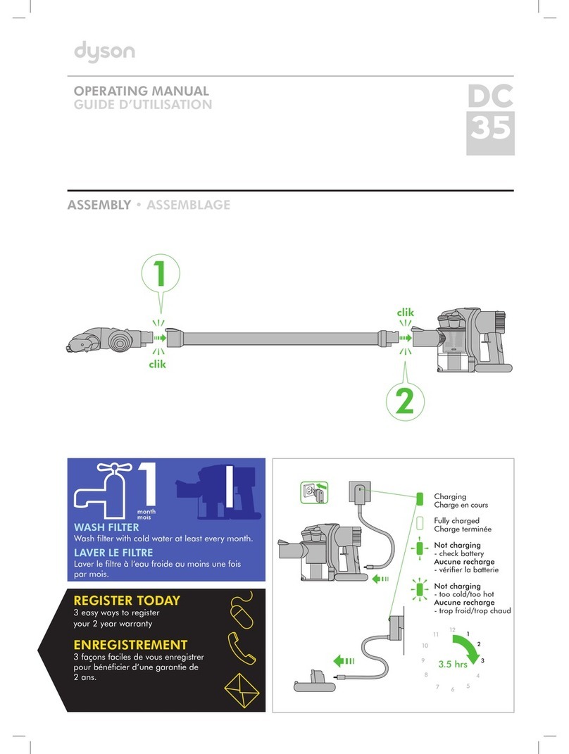 Dyson DC35 MULTI FLOOR Manual de usuario