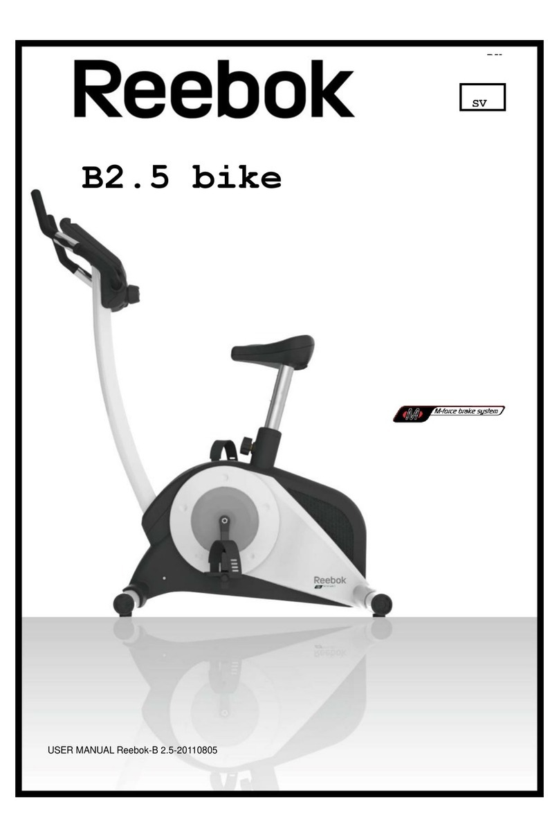 Reebok B2.5 Manual de usuario