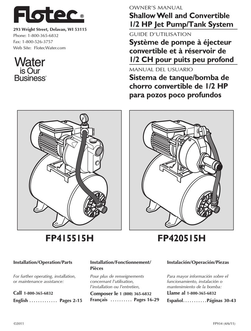 Flotec FP415515H Manual de usuario Flotec FP415515H Manual de usuario
