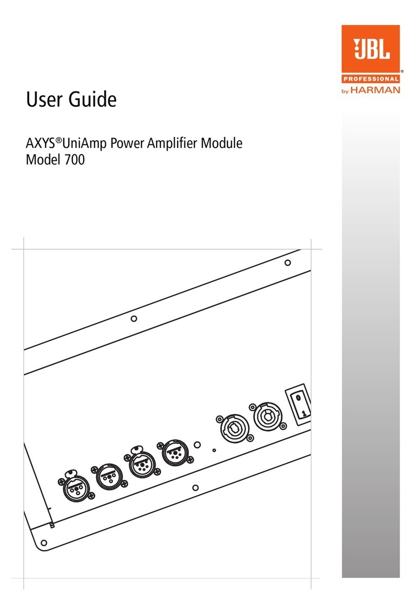 JBL 700 Manual de usuario