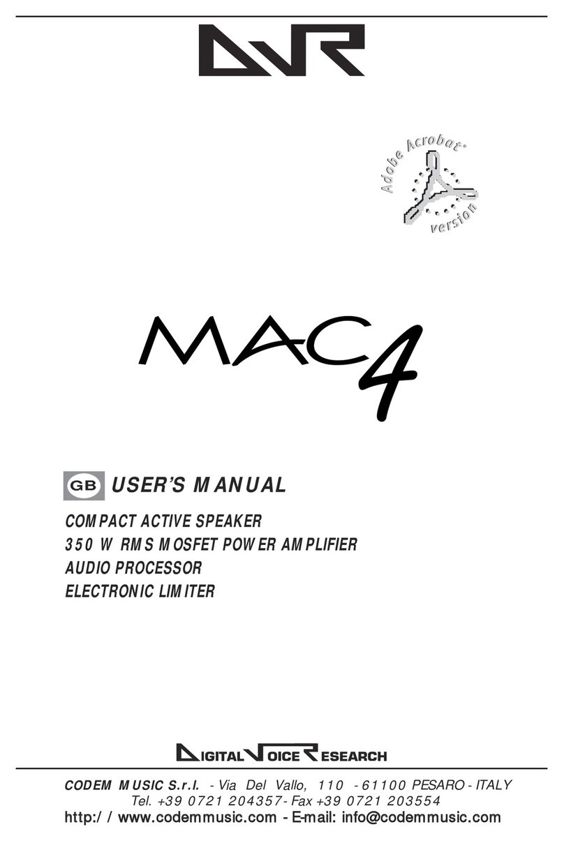 DVR Mac4 Manual de usuario