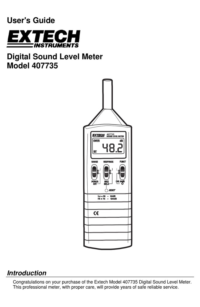 Extech Instruments 407735 Manual de usuario Extech Instruments 407735 Manual de usuario