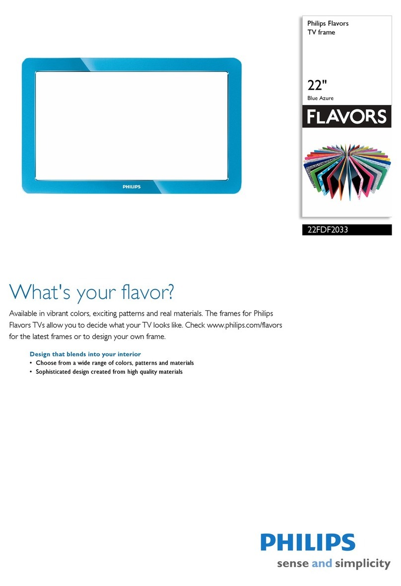 Philips Flavors 22FDF2033 Manual de usuario