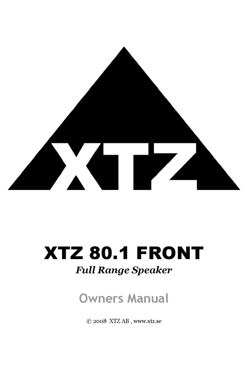 XTZ 80.1 FRONT Manual de usuario