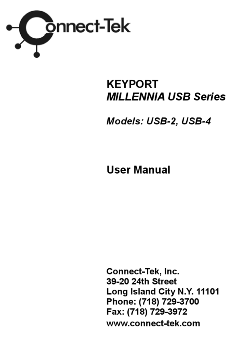Connect-Tek USB-2 Manual de usuario