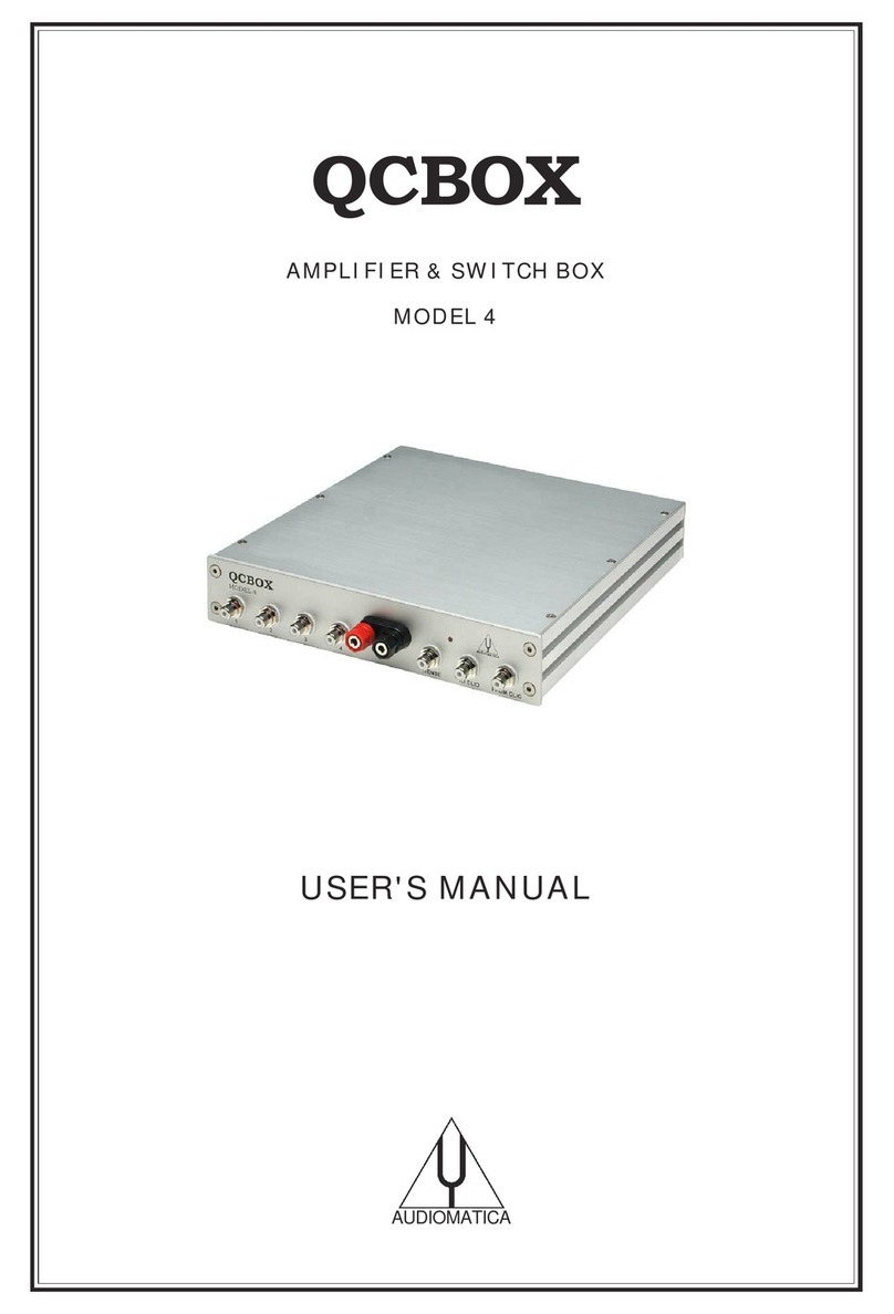 Audiomatica 4 Manual de usuario