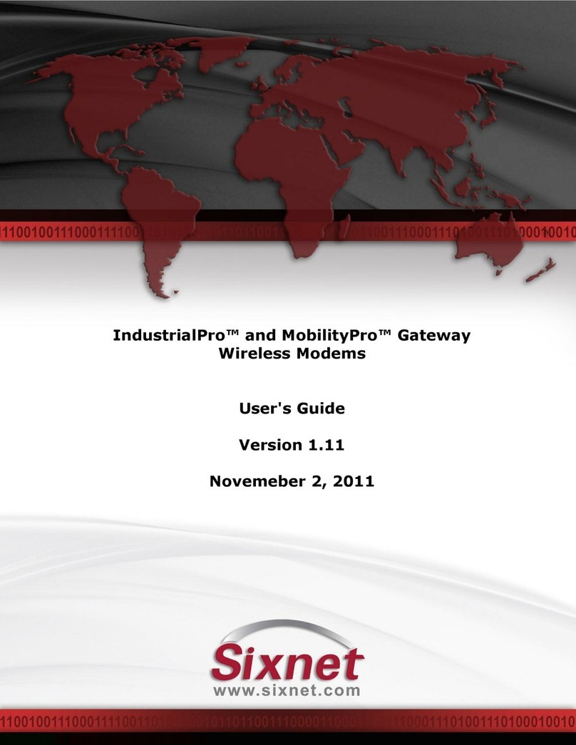 Sixnet IndustrialPro Manual de usuario Sixnet IndustrialPro Manual de usuario