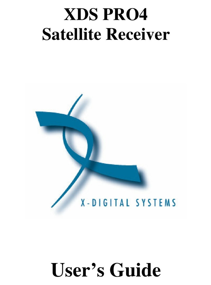 X-Digital System PRO4 Manual de usuario