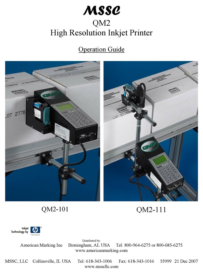 MSSC QM2-101 Manual de usuario