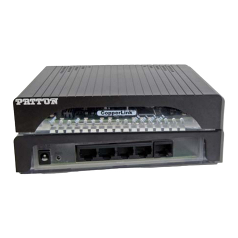 Patton electronics COPPER LINK 2174 Manual de usuario