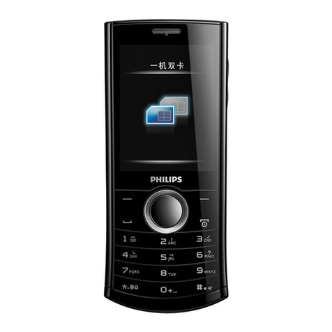 Philips Xenium X503 Manual de usuario