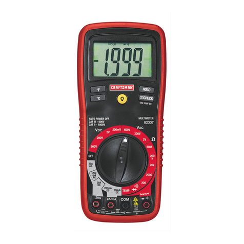 Craftsman 82337 Manual de usuario