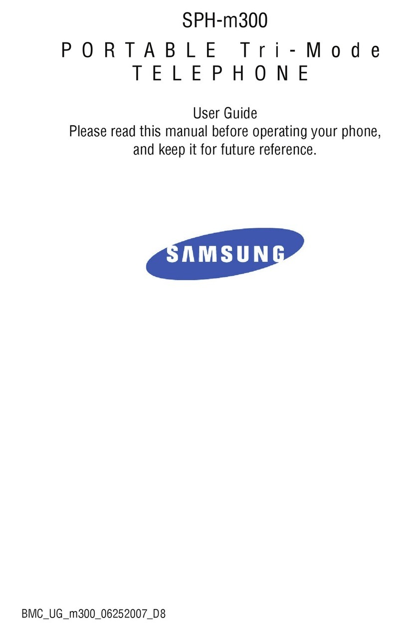 Samsung SPH-M300 Manual de usuario