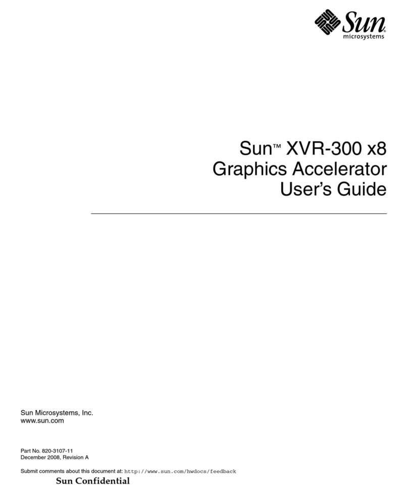 Sun Microsystems XVR-300 x8 Manual de usuario