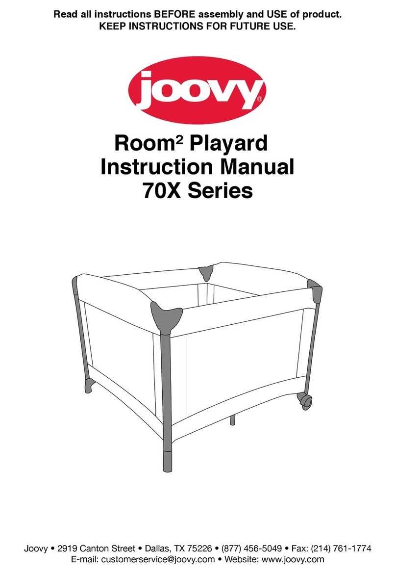 Joovy 70X Series Manual de usuario