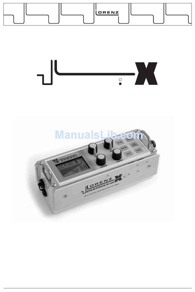 Lorenz X3 Manual de usuario Lorenz X3 Manual de usuario