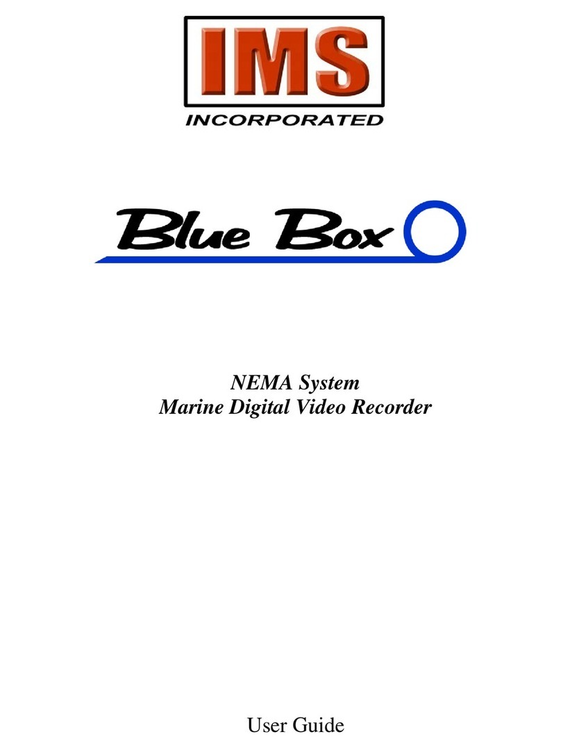 IMS Blue Box Manual de usuario IMS Blue Box Manual de usuario