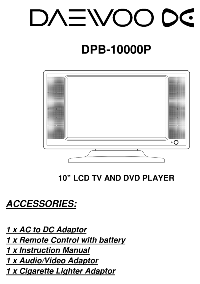 Daewoo DPB-10000P Manual de usuario
