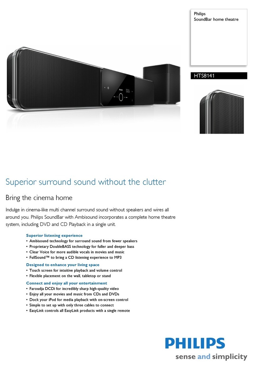 Philips HTS8141 Manual de usuario