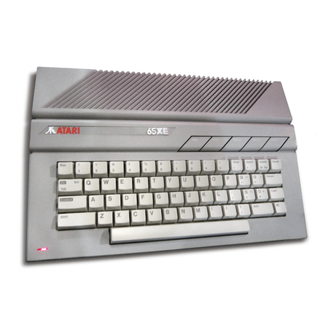 Atari 65XE Manual de usuario Atari 65XE Manual de usuario