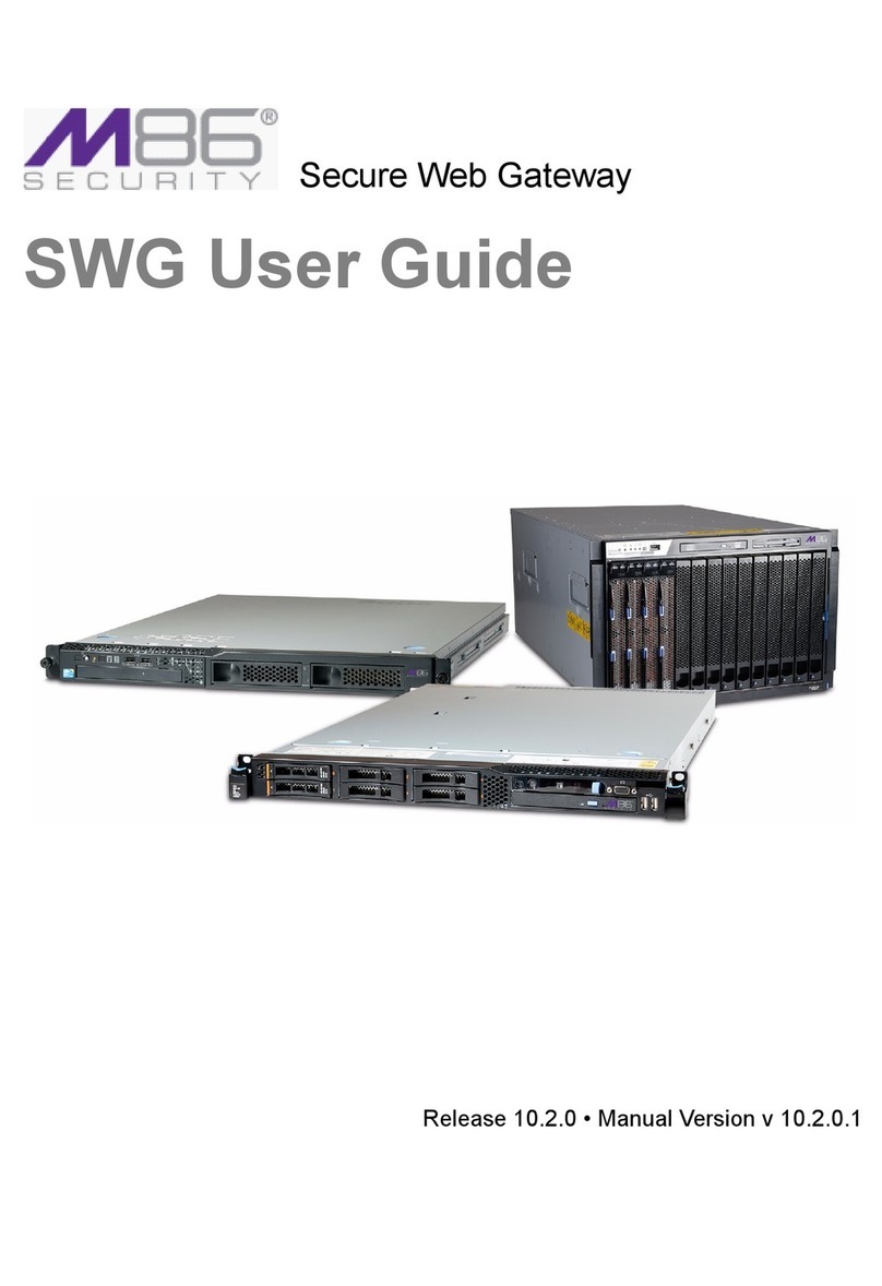 M86 Security SWG Manual de usuario