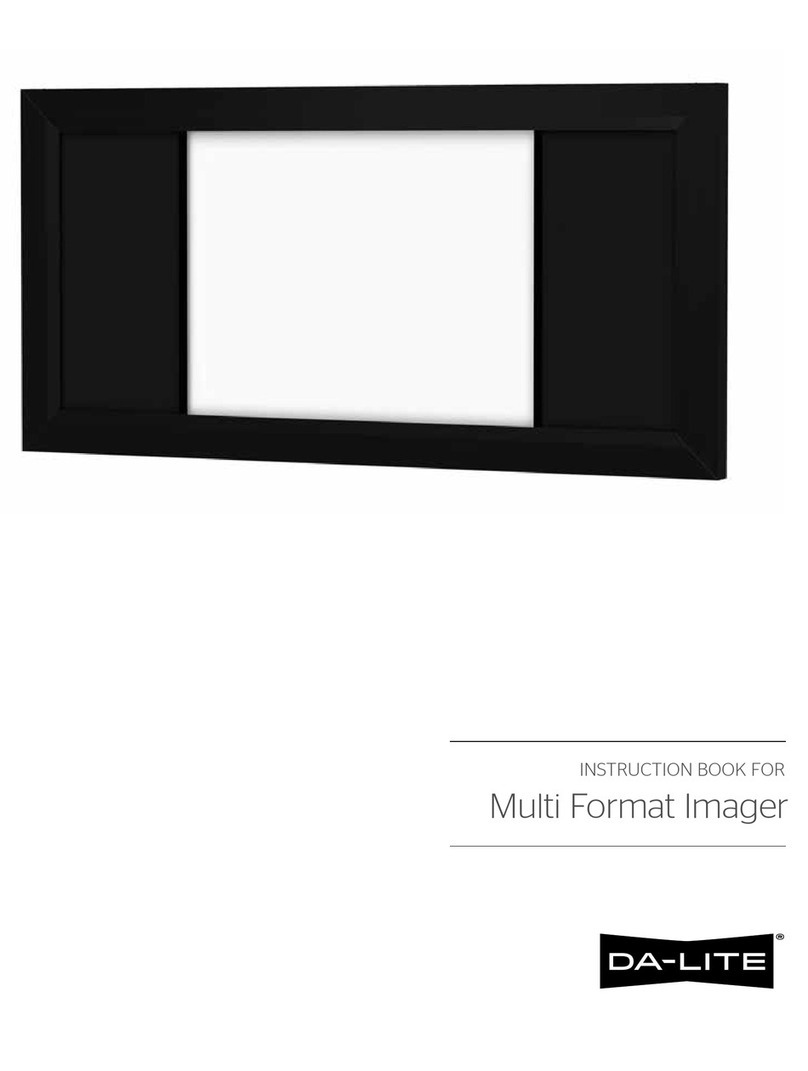 Da-Lite Multi Format Imager Manual de usuario