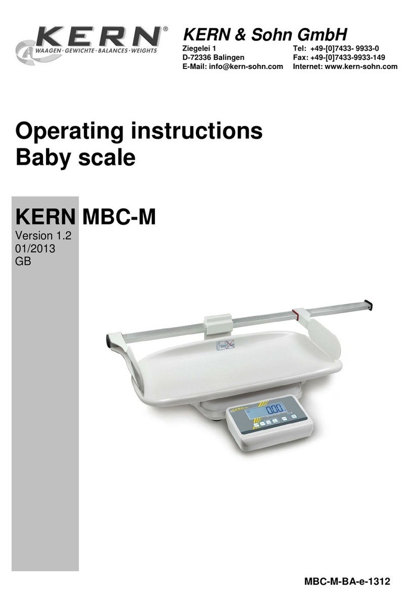 KERN MBC-M Manual de usuario