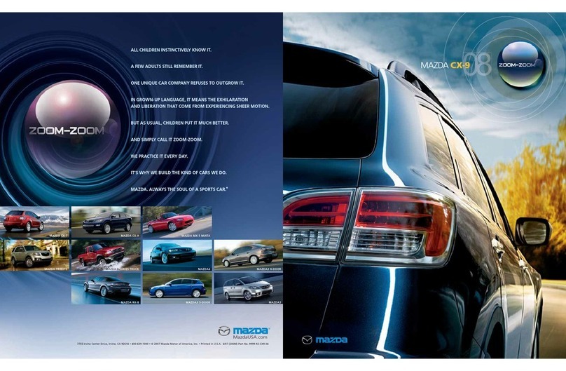 Mazda 2008 CX-9 Manual de usuario