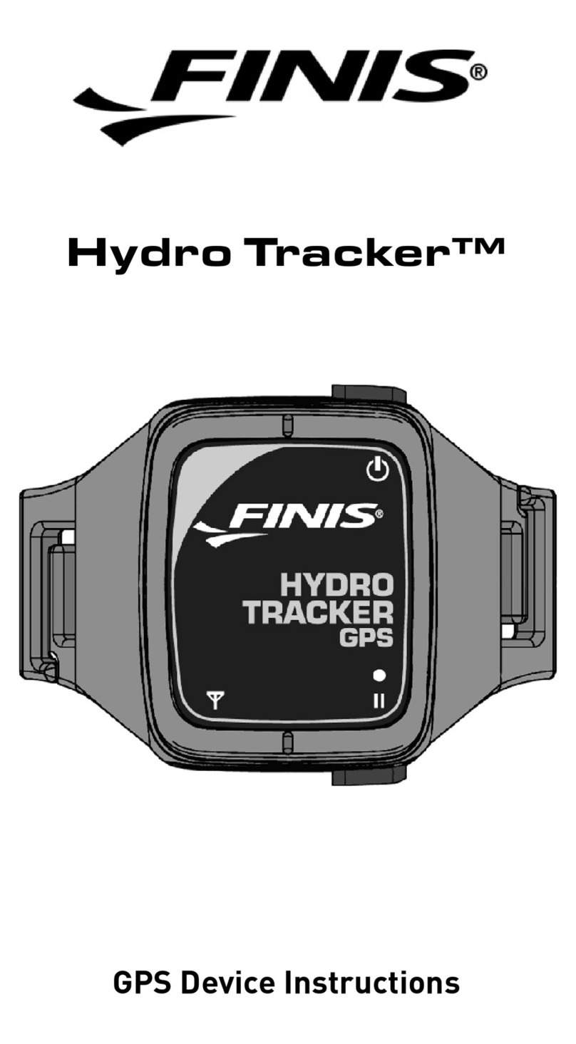 FINIS Hydro Tracker Manual de usuario
